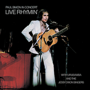 <i>Paul Simon in Concert: Live Rhymin</i> 1974 live album by Paul Simon