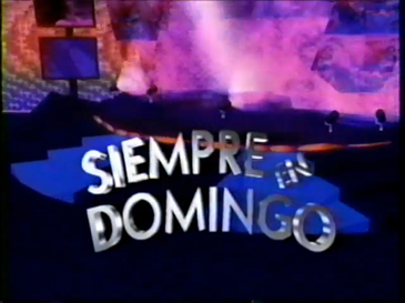 Siempre en Domingo 1990s - [VIDEOTECA] Proyecto Siempre En Domingo (1969-1998)