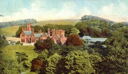 19th century painting of the Abbot's Wood estate Abbots Wood, Barrow-in-Furness.jpg