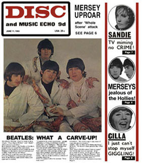 <i>Disc</i> (magazine) British popular music magazine