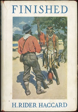 <i>Finished</i> (novel) 1917 novel by H. Rider Haggard