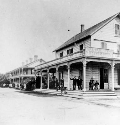 Santa Monica Hotel, 1885.