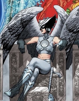 Appearance of Shiera as a White Lantern in Justice League: Generation Lost.