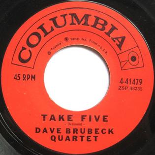 <span class="mw-page-title-main">Take Five</span> Jazz standard recorded by the Dave Brubeck Quartet
