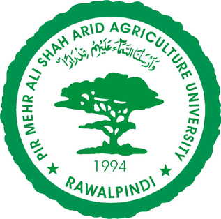 <span class="mw-page-title-main">Pir Mehr Ali Shah Arid Agriculture University</span> Agricultural university in Rawalpindi, Pakistan