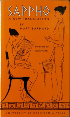 <i>Sappho: A New Translation</i> 1958 poetry translation by Mary Barnard