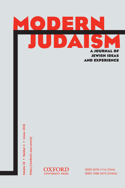 <i>Modern Judaism</i> Academic journal