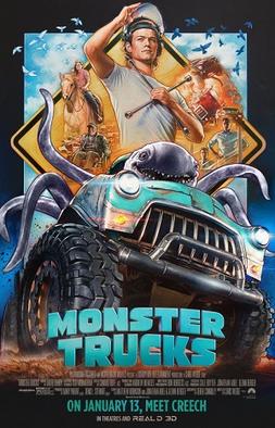 Download Monster Trucks (2016) Dual Audio (Hindi-English) 480p | 720p