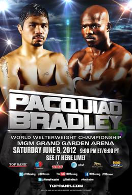 <span class="mw-page-title-main">Manny Pacquiao vs. Timothy Bradley</span> 2012 boxing match