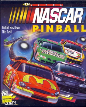 <i>3-D Ultra NASCAR Pinball</i> 1998 video game by Dynamix