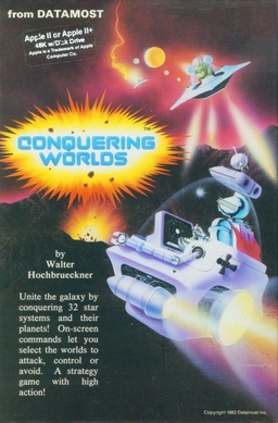 <i>Conquering Worlds</i> 1983 strategy video game