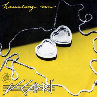 <span class="mw-page-title-main">Haunting Me (V Capri song)</span> 1985 single by V Capri