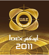 IDEX 10th edition 2011 logo IDEX 2011 Logo.png