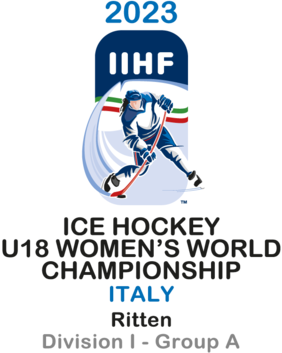 File:2023 IIHF U18 Women's World Championship Division I A logo.png