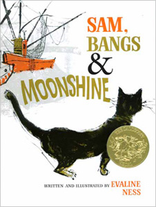 <i>Sam, Bangs & Moonshine</i> 1966 picture book by Evaline Ness