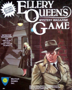 <i>Ellery Queens Mystery Magazine Game</i> Board game