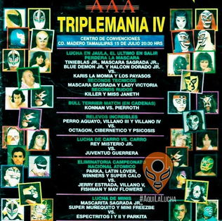 <span class="mw-page-title-main">Triplemanía IV-C</span> 1996 Lucha Libre AAA World Wide event