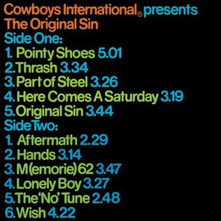 <i>The Original Sin</i> (album) 1979 studio album by Cowboys International