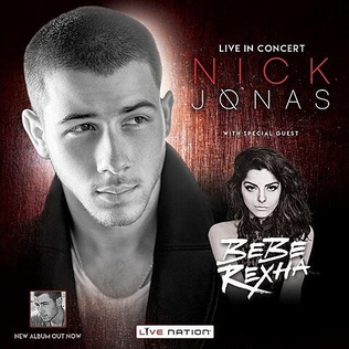 <span class="mw-page-title-main">Nick Jonas: Live in Concert</span> 2015 concert tour by Nick Jonas