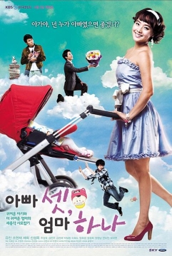 <i>One Mom and Three Dads</i> South Korean TV series or program