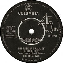 The Rise and Fall of Flingel Bunt 1964 single by the Shadows