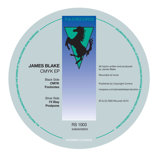 <i>CMYK</i> (EP) 2010 EP by James Blake