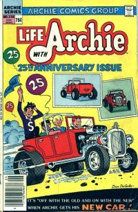 Issue 238 of Life With Archie from 1983, in which Archie's jalopy is destroyed