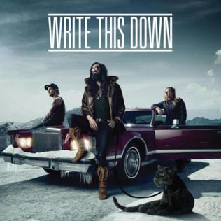 it was written album cover