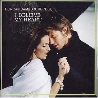 <span class="mw-page-title-main">I Believe My Heart (song)</span> 2004 single by Duncan James and Keedie Babb
