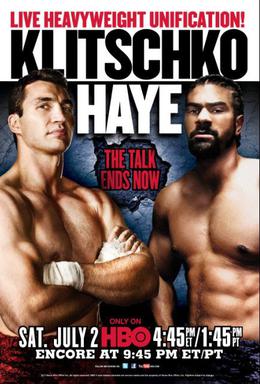 <span class="mw-page-title-main">Wladimir Klitschko vs. David Haye</span> Boxing competition