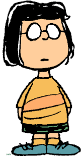 Marcie Peanuts comic strip character