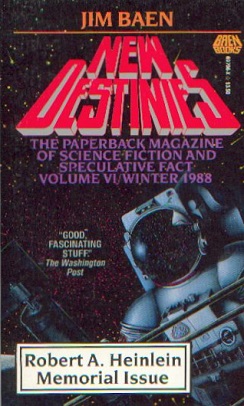 <i>New Destinies</i> Paperback science fiction magazine