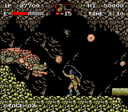 Gameplay screenshot ARC Haunted Castle (Akumajo Dracula).png