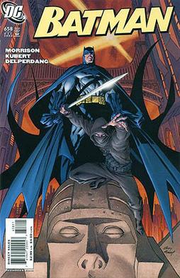 Cover from Batman #658, the concluding issue of Batman and Son.Art By Andy Kubert.