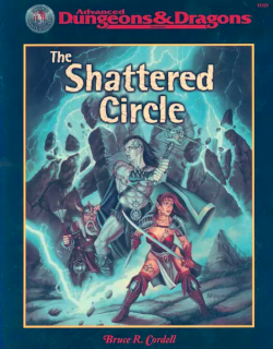 <i>The Shattered Circle</i> Advanced Dungeons & Dragons adventure