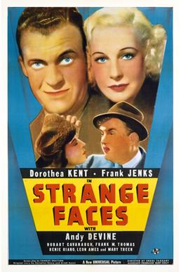 <i>Strange Faces</i> 1938 film directed by Errol Taggart