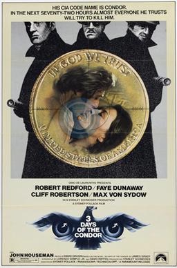 File:Three Days of the Condor poster.JPG