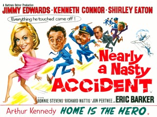 <i>Nearly a Nasty Accident</i> 1961 British film by Don Chaffey