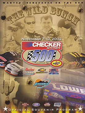 <span class="mw-page-title-main">2002 Checker Auto Parts 500</span> 35th race of the 2002 NASCAR Winston Cup Series