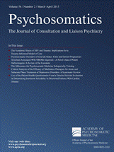 <i>Psychosomatics</i> Academic journal