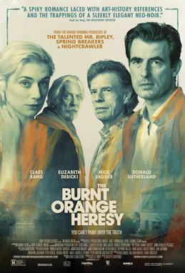 <i>The Burnt Orange Heresy</i> 2019 film