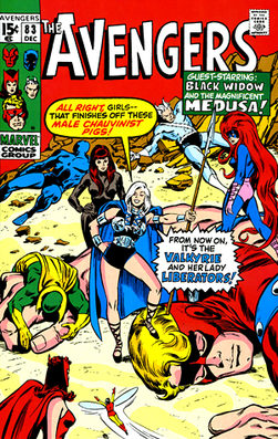 <span class="mw-page-title-main">Lady Liberators</span> Group of fictional characters