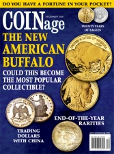 COINage Magazine Cover, Dec 2006