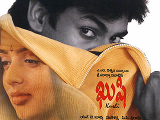<i>Kushi</i> (2001 film) 2001 Telugu film by S. J. Suryah