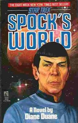 <i>Spocks World</i> 1988 novel by Diane Duane