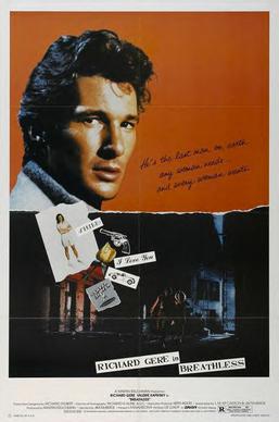 <i>Breathless</i> (1983 film) 1983 American drama film directed by Jim McBride