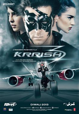 <i>Krrish 3</i> 2013 superhero film by Rakesh Roshan