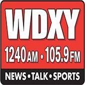 File:WDXY 1240-105.9 logo.jpg