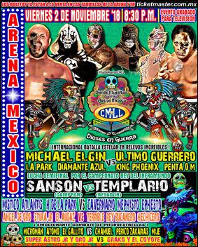 <span class="mw-page-title-main">CMLL Día de Muertos (2018)</span> Mexican professional wrestling show