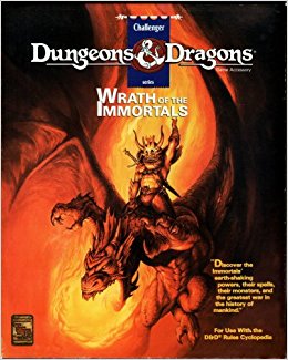 <i>Wrath of the Immortals</i> Tabletop role-playing game supplement for Dungeons & Dragons